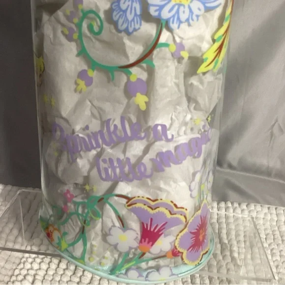 Vera Bradley Disney 100 Tinkerbell Zippered Lotion Cosmetic Case Bag RARE NEW - Picture 9 of 10